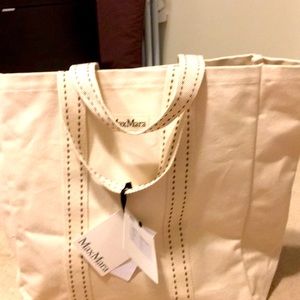 Max mara borsa linnen bag